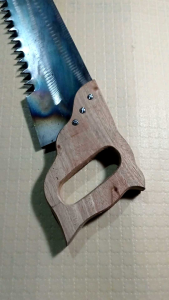 Gergaji Kayu Super Tajam Baja - Panjang 26 INC / 66 CM Berbahan Baja Anti Melengkung - Gergaji Hebel Mata Gergaji Besar Anti Selip - Geregaji Potong Belah Kayu Termurah