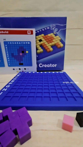 Pixel Art Creator STEM Kit 400pcs Blocks 120+ Challenges Coding for Kids Educational Toys STEM Toys Fine Motor Skills