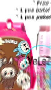 Tas ransel anak perempuan labubu tas sekolah anak TK SD gratis botol minum dan paket pensil tas anak