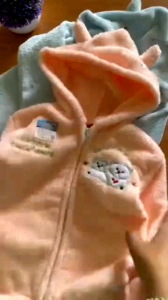 jaket bayi Lembut bulu mantel 6-24Bulan koher