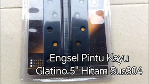 Engsel Pintu Glatino 5\\\" HITAM Sus304 & Engsel Pintu Stainless 5 inch
