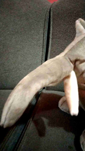 Boneka Gajah Bantal Guling Elephant Doll Abu-Abu - Tinggi 45cm, Bahan Halus dan Lembut, Dapat Dicuci - Mainan Anak Kado Hiasan Souvenir