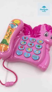 โทรศัพท์ของเล่น โทรศัพท์โพนี่ มีเสียงมีไฟ Pony ลิขสิทธิ์แท้ 100%