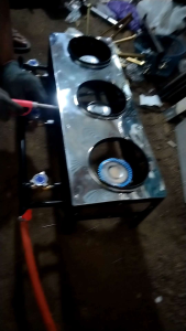 Kompor surabi solo martabak mini 3 tungku
