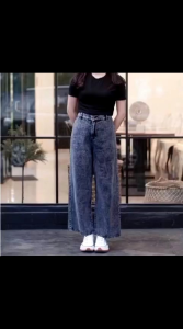 celana wanita kulot jeans//kulot mozza jeans//kulot jeans highwaist