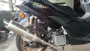 NMAX V2 V3 EVO  PIPE WITH COMPLETE BRACKETCLAMPSPRINGCANISTER STRAIGHT ELBO