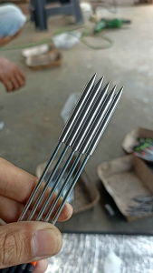 Mata Paser Stainless Kal. 45mm (1 Pack isi 10)