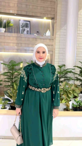 Desain Abaya Elegan & Terpopuler 2024: Syaki Fashion