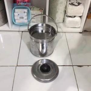 GROSIR COD MURAH 2 PCS RANTANG SAYUR / KUAH SOTO STAINLES