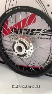 VELG RING 14 BEAT VARIO SCOOPY GENIO MIO M3 SEPASANG V ROSSI ORIGINAL DEPAN BELAKANG