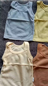 S454 SINGLET 3 PCS PAKET HEMAT SINGLET WARNA BAYI TERBARU disayangbayi