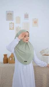 DELIMA hijab bergo non ped new by daffi series