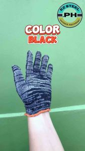 12 pairs Protective Cotton Gloves Knitted Gloves For Work Washable Safety Gloves Protection Knitted Cotton Work protection Gloves/ Protective Gloves.