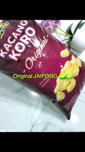 JAIPONG Kacang Koro Premium Rasa Original - Bebas Lemak Transfat Kotak Eksklusif 500g
