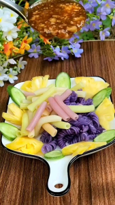 Combo 2kg Gồm: 1kg Nui Ống Dài + 1kg Nui Xoắn Rau Củ - Mai Ngọc Food Sản Phẩm Tốt