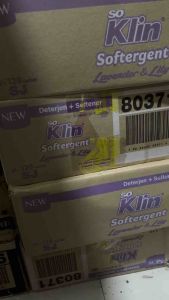 1 KARTON SOKLIN softergent bubuk powder 23 gram 10 Renceng 120pcs double parfume
