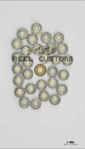 ⚙️ RCT ⚙️ตลับลูกปืนน็อตยึดคอโรเตอร์[บูททองเหลือง] Shimano ขนาด4x8x3 SHIMANO -TWIN POWER -STRADIC -VANFORD -ULTEGRA และอีกหลายรุ่น