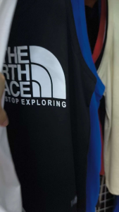 Adult Sando Overruns for Men sizes M-2xl made in Bangladesh The North Face Never Stop Exploring blue tank top