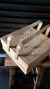 box bambu - hampers - rantang bambu kotak - keranjang bambu