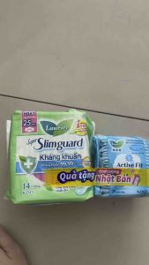 [Mua 1 gói tặng 1 gói hằng ngày 20m] Băng Vệ Sinh Laảuier Kháng Khuẩn 1mm 22.5cm 16 Miếng