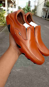 Sepatu kulit pria model sol tanam/terbaru/terlaris/trend