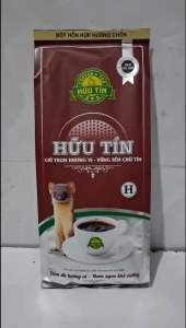 Combo 2 Gói - Hữu Tín Coffee Pha Phin Gu Chuẩn Gói 500gr (Cà phê hạt Robusta buôn mê thuột rang xay sạch thơm an toàn)