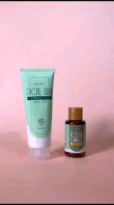 Batrisyia Herbal Facial Wash Green Tea With VCO 100 Ml & 250 Ml