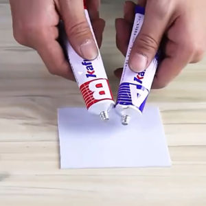 กาวAB 70มล. Kafuter ของแท้ กาวอีพ็อคซี่ ชนิดใส ป้องกันน้ำ แห้งเร็วภายใน 5 นาที ยึดติดได้ดีทุกพื้นผิว เหมาะสำหรับงานอเนกประสงค์ทั่วไป เช่น ติดชิ้นงานไม้ ติดเหล็กติดเซรามิกติดโลหะ ติดแก้ว เป็นต้น