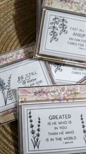 Acrylic Bible verse Ref Magnet