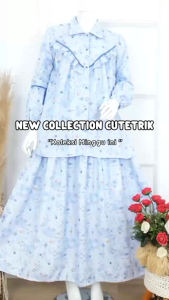 Terbaru Setelan Rok Luna Syari Remaja Cutetrik Poly Cotton