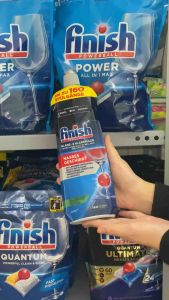 Nước Làm Bóng Finish 800ml Chuyên Dụng Cho Máy Rửa Bát Nhập Khẩu Đức Chính Hãng