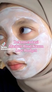 Kefir Feeling Mask powder SR12 BPOM Untuk Semua Jenis Kulit