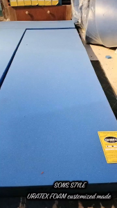 (3L)URATEX FOAM CUSTOMIZE MADE BY CLIENT REQUEST SIze (3 inches thinkness)