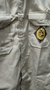 Baju Atasan Pramuka Saku 2 Lengan Panjang Coklat Susu SD/SMP/Mts/SMA/ma/Penggalang