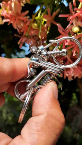 Móc khóa inox mô tô