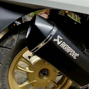 KNALPOT RACING AKRAPOVIC SCOOPY PCX 150 / 160 NMAX 150/155 LEXI AEROX 155 ADV VARIO 110/125/150 BEAT