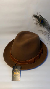 Topi Laken Import Woll Murni Gratis Sikat Pembersih Topi