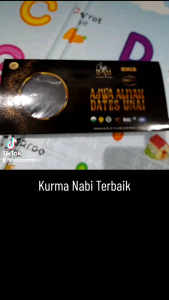 Kurma Ajwa Aliyah UNAI Organik Premium 500gram