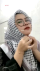 HIJAB SEGI EMPAT MOTIF PALESTINA TERBARU SORBAN SERIES TURKI LIST COKLAT MATT VOAL PREMIUM SIZE 110X110 PINGGIR LASERCUT - KERUDUNG BY AURORA HIJAB