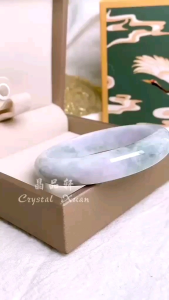 【现货】 天然翡翠玉手镯▪️52MM 内围 ▪️1号|东方灵玉 • 温和能量 • 和谐平安 • 高雅气质|Natural Jadeite Jade Bangle ✨💎