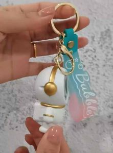 Rokeet Gantungan Kunci Astronot Lucu Keychain With Night Lamp Multifungsi