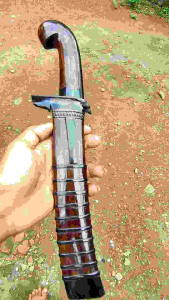 golok cilik kopak rawing style 20cm