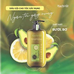 HACHI Dầu gội bưởi bơ dành cho tóc gãy rụng