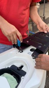 SJ MONORACK FOR HONDA PCX 150/160 PLATED TOP BOX BRACKET