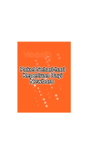 Paket Sehari-hari Keperluan Bayi Newborn - isi 19 pcs