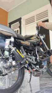 Knalpot Rx King Repsol Toshtec Carbon Titanium Series 2 Fullset Pnp