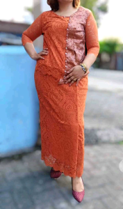 MISS NAULI SETELAN KEBAYA BRUKAT BLOUSE DAN ROK - SET ETNIK BLUS ROK BROKAT