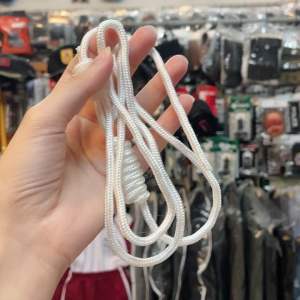 สายนกหวีดขาว เชือกถักอย่างดี