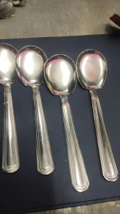 Set of 6 Stainless Steel Serving Spoons: Perfect for Dining and Entertaining