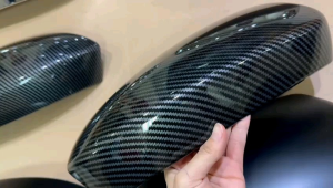 Spion Cover Yaris Cross GR SPORT 2023-2025 Hitam Chrome Carbon